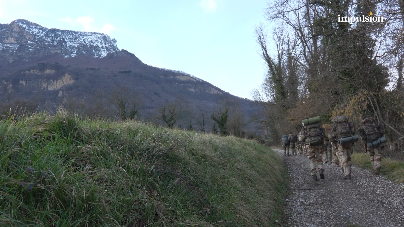 La marche vers l'objectif.