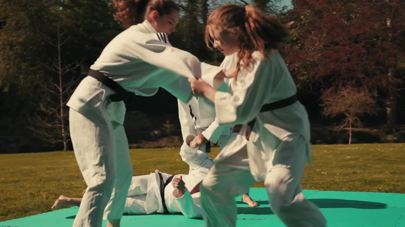 Randori entre adultes.